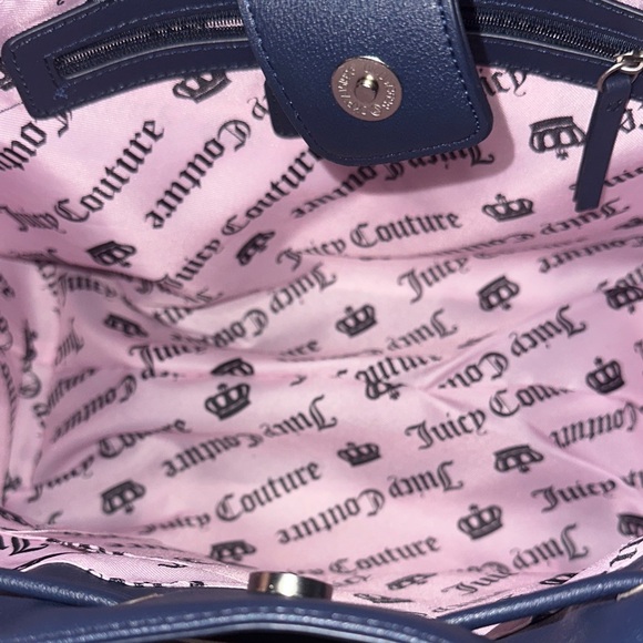 Juicy Couture Dark Blue and Light Blue Tote - Picture 3 of 7